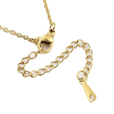 304 Stainless Steel Pendant Nacklaces For Women LS-STAS-S124-01G-01-1