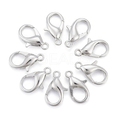 Zinc Alloy Lobster Claw Clasps E106-NF-1