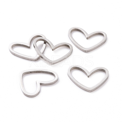 Non-Tarnish 201 Stainless Steel Linking Rings X-STAS-R111-LA105-01-1