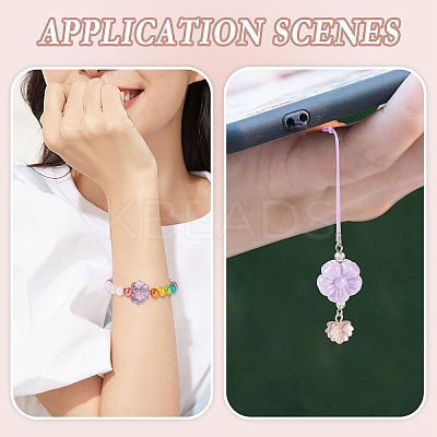 250Pcs 5 Colors Plating Transparent Acrylic Beads OACR-YW0002-19-1