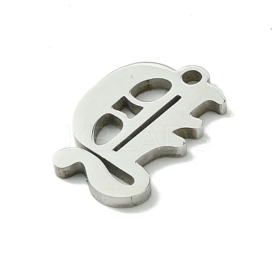 Non-Tarnish 201 Stainless Steel Pendants STAS-B055-01P-Y-1