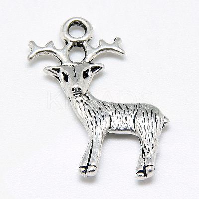 Tibetan Style Alloy Pendants LS-TIBE-S301-043AS-RS-1