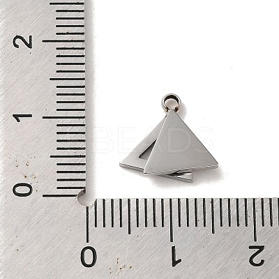 Non-Tarnish 304 Stainless Steel Charms STAS-L022-261P-1