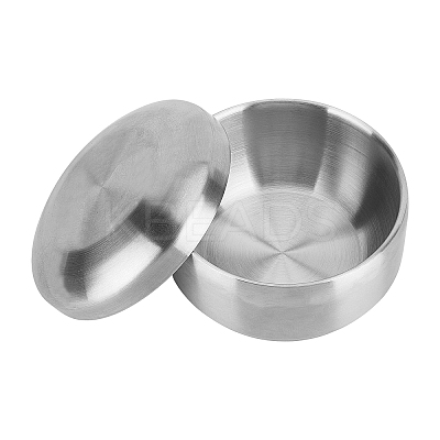Stainless Steel Bowl with Lid STAS-WH0018-02-1