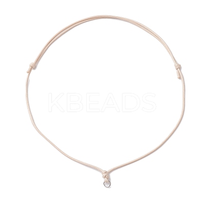 Adjustable Korean Waxed Polyester Cord Necklace Making AJEW-JB01310-02-1