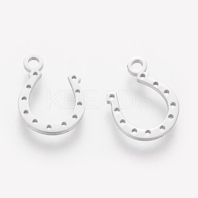 Non-Tarnish 201 Stainless Steel Charms STAS-S105-T199-1