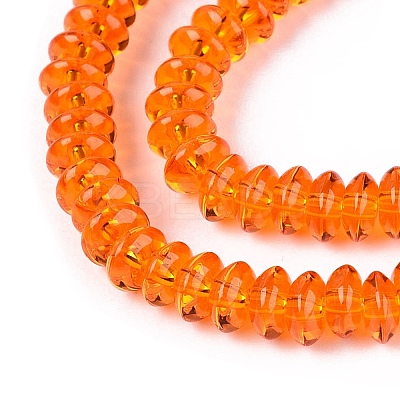 Transparent Glass Beads Strands GLAA-Q113-02A-A04-1