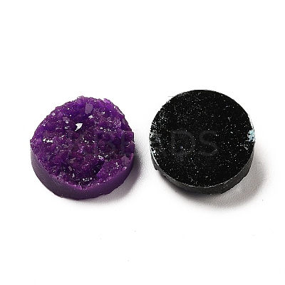 Druzy Resin Cabochons CRES-S040-12mm-M-1