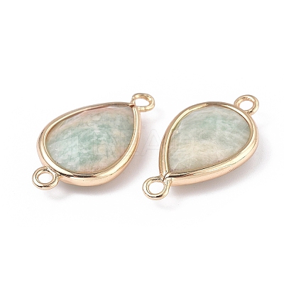 Natural Amazonite Links connectors G-L514-015E-1
