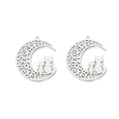 Non-Tarnish 201 Stainless Steel Pendants LS-STAS-N098-093P-1