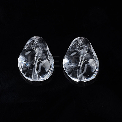 Transparent Acrylic Beads TACR-N009-35-1