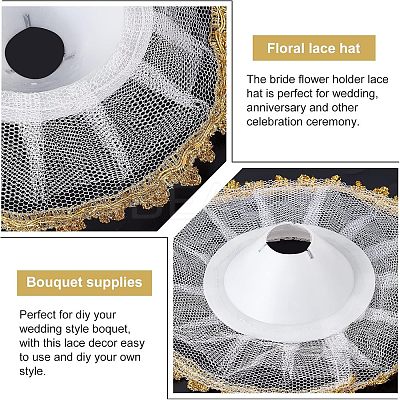 Lace Bouquet Collar AJEW-NB0003-12B-1