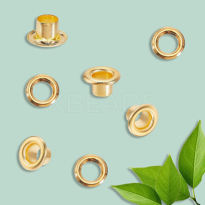 300 Sets Iron Grommet Eyelet Findings SCRA-GF0001-09B-1