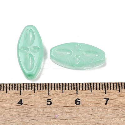 Transparent Glass Beads DGLA-E004-14L-1