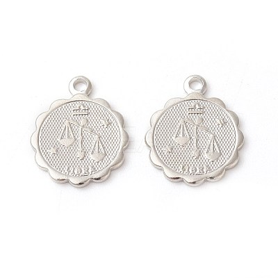 Brass Charms KK-F772-19P-10-1