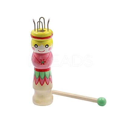 DIY Wooden Spool Knitting Loom SENE-PW0002-090-1