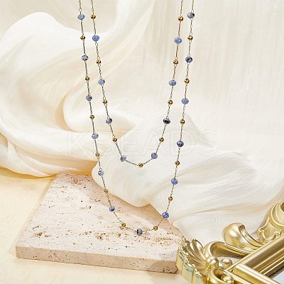 304 Stainless Steel Link Chain Necklaces NJEW-SW00051-1
