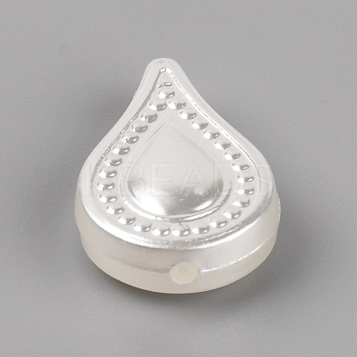 Opaque Acrylic Beads LS-OACR-WH0026-02A-1