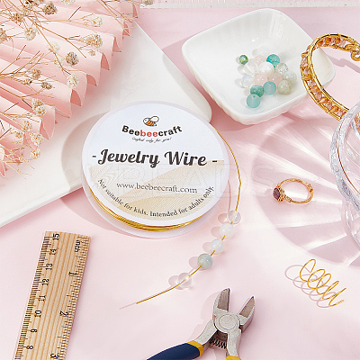 30M Brass Wire KK-BBC0021-58G-1