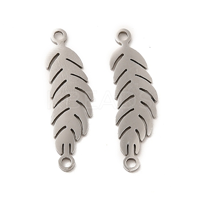 Non-Tarnish 201 Stainless Steel Connector Charms STAS-K251-077P-1