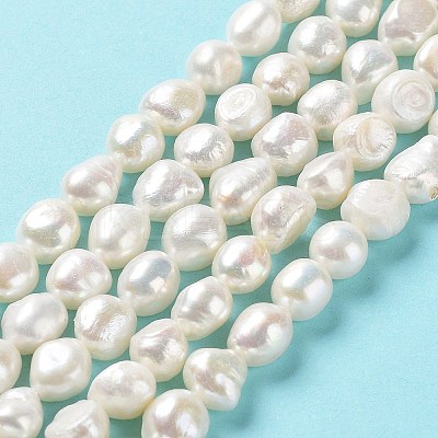 Natural Cultured Freshwater Pearl Beads Strands PEAR-Z002-12-1