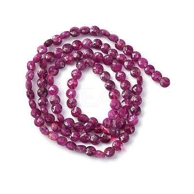 Natural Ruby Beads Strands G-F785-A02-02-1