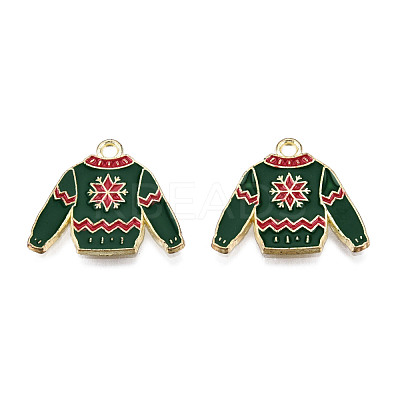 Alloy Enamel Pendants ENAM-N059-63-1
