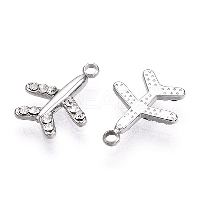 304 Stainless Steel Charms X-STAS-T064-27P-1