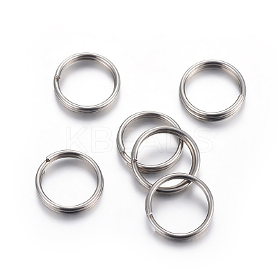 Non-Tarnish 304 Stainless Steel Split Rings LS-X-STAS-P223-22P-09-1