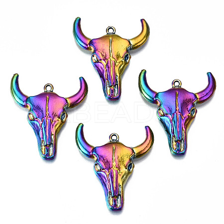 Rainbow Color Alloy Pendants PALLOY-S180-026-RS-1