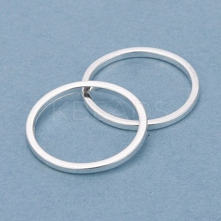 Brass Linking Rings KK-Y003-03F-S-1