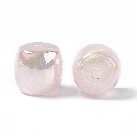 Opaque Acrylic Beads OACR-C009-01A-1