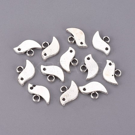 Tibetan Style Alloy Charms TIBEP-A18898-AS-LF-1