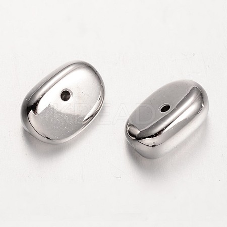 Oval CCB Plastic Beads CCB-J033-04P-1