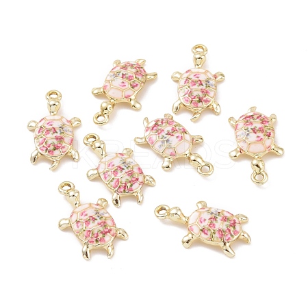 Alloy Enamel Pendants FIND-E031-01LG-02-1