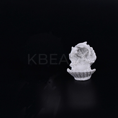 Resin Crystal Ball Display Pedestal DJEW-PW0009-030A-1