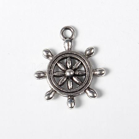 Tibetan Style Alloy Pendants LS-TIBEP-A122979-AS-LF-1