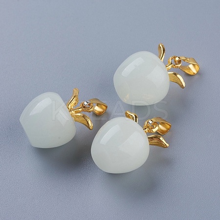 Synthetic Luminous Stone Pendants X-G-P359-09A-1
