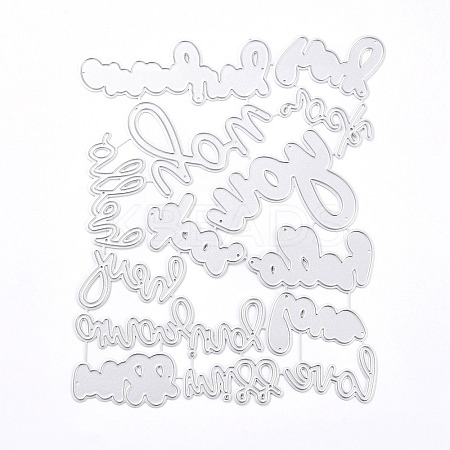 Carbon Steel Cutting Dies Stencils LS-DIY-I083-07P-1