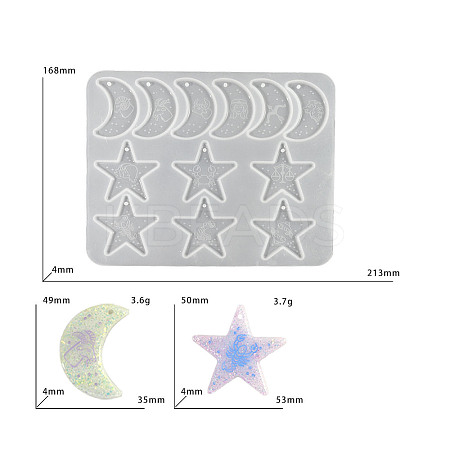 Pendants DIY Silicone Mold PW-WGA2FAE-01-1