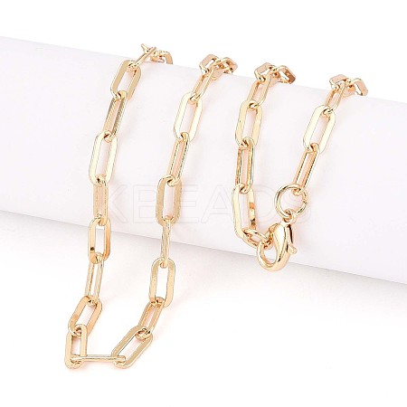 Brass Paperclip Chains MAK-S072-15A-G-1
