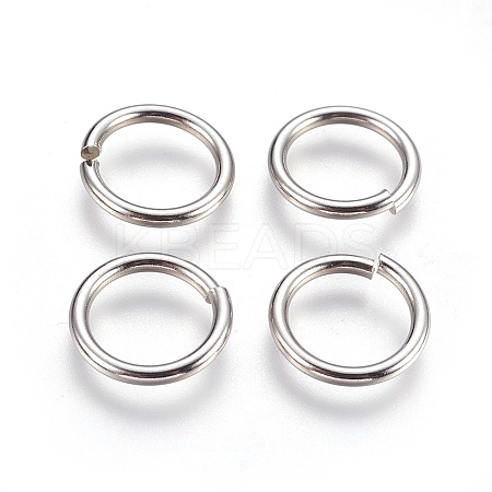 Tarnish Resistant 304 Stainless Steel Saw Cut Open Jump Rings STAS-P212-25P-15-1