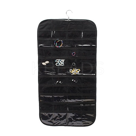 Non-Woven Fabrics Jewelry Hanging Display Bags LS-AJEW-C012-01C-1