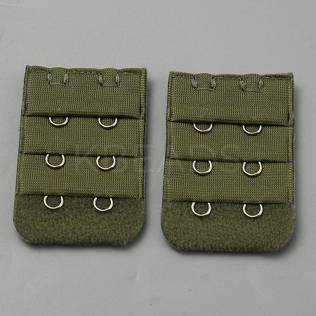 3 Rows x 2 Hooks Bra Extenders DIY-WH0430-562A-02-1