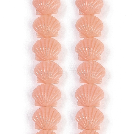 Synthetic Coral Dyed Carved Beads Strands CORA-K009-05A-04-1