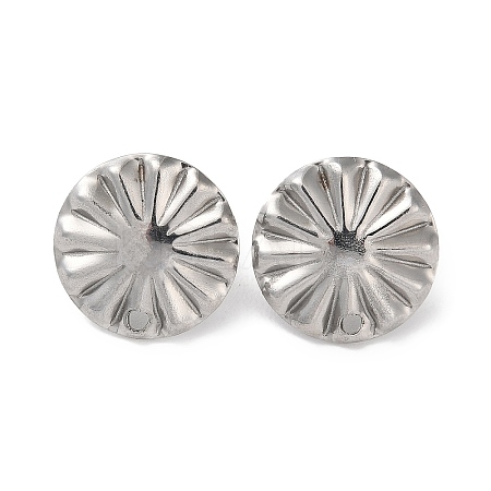 Non-Tarnish 304 Stainless Steel Stud Earring Findings STAS-P328-14P-1