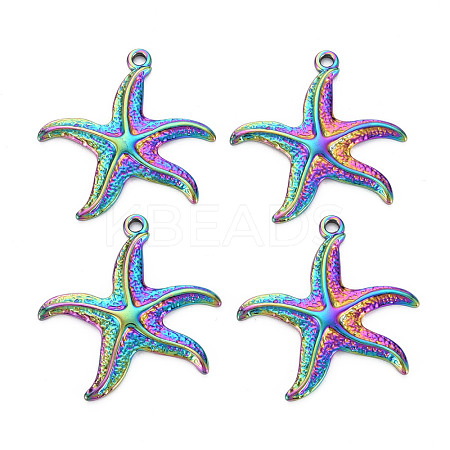201 Stainless Steel Pendants STAS-S119-028-1