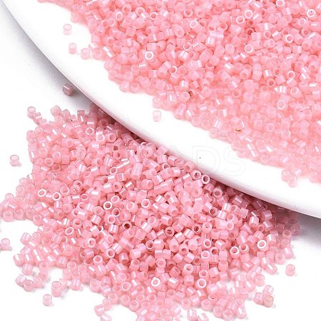 11/0 Grade A Baking Paint Glass Seed Beads SEED-S030-1143-1