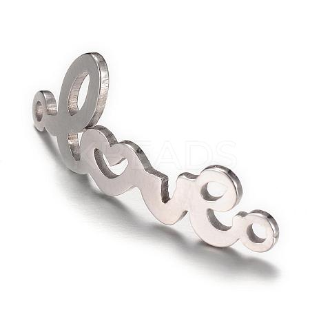 Tarnish Resistant 201 Stainless Steel Links connectors STAS-S059-07B-1