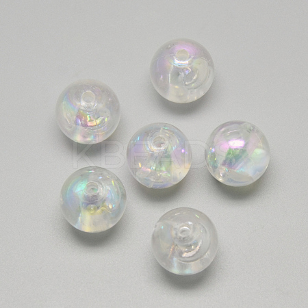 Imitation Jelly Acrylic Beads MACR-Q169-71B-1